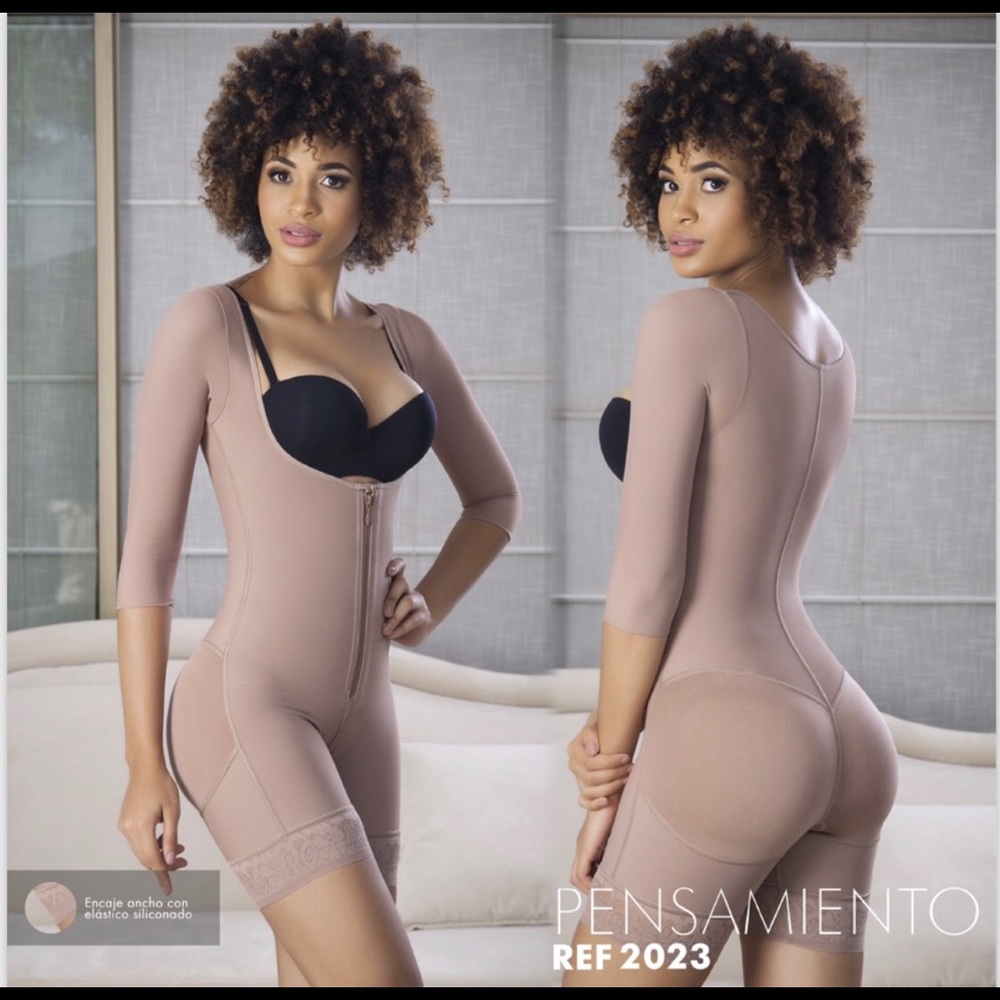 Colombian girdle with sleeves